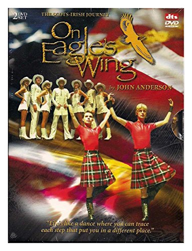 DVD cover for "On Eagles Wing" featuring dancers in tartan kilts.