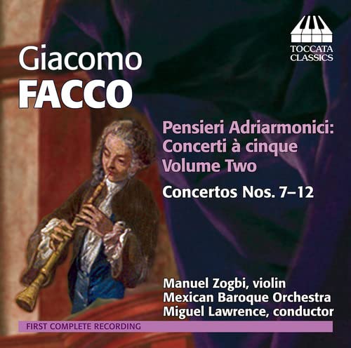 CD cover featuring a portrait of a man with a recorder, text details.