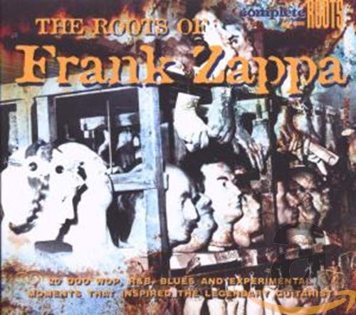CD cover for “The Roots Of Frank Zappa” with vintage portraits.