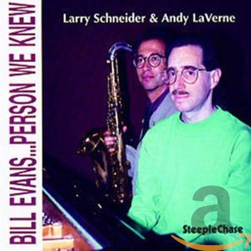 CD cover featuring Larry Schneider, Andy LaVerne, and a saxophone.
