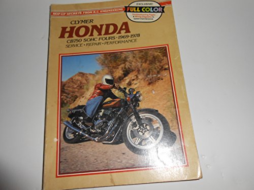 Honda CB750 Sohc Fours 69-78