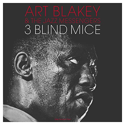 Art Blakey & The Jazz Messengers "3 Blind Mice" vinyl record cover.