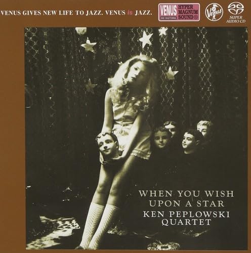 CD cover: sepia-toned image of a woman and group, title "When You Wish Upon A Star".