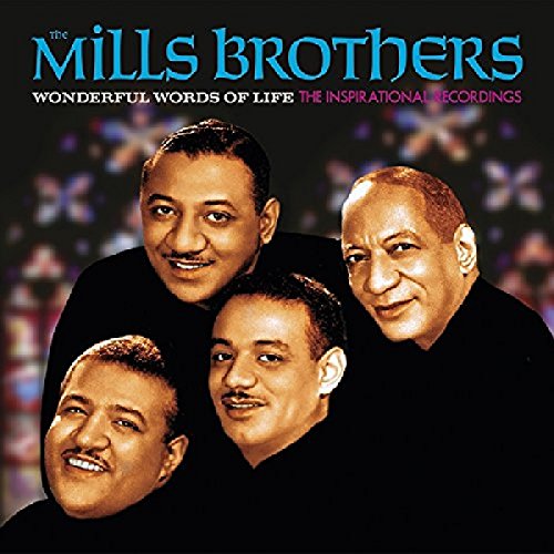 CD cover featuring a portrait of the four Mills Brothers singers.