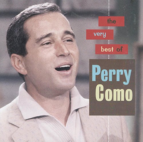 Perry Como album cover featuring a smiling portrait and red text.