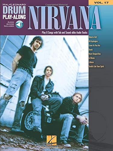 Drum Play Along Volume 17 Nirvana Drums Book/Cd (Hal Leonard Drum Play-Along)
