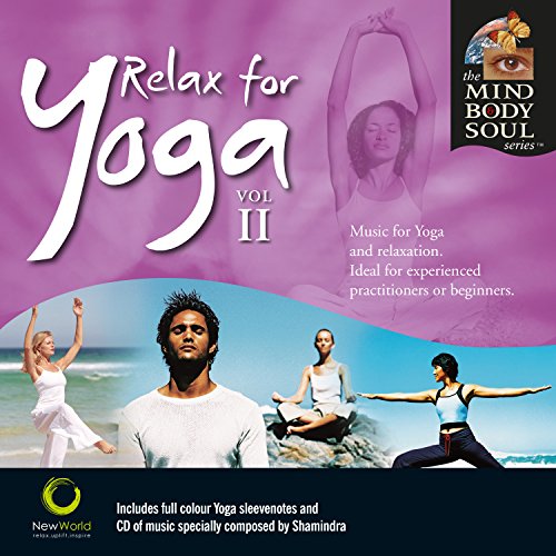 CD cover for "Relax for Yoga Volume 2" featuring people in yoga poses.