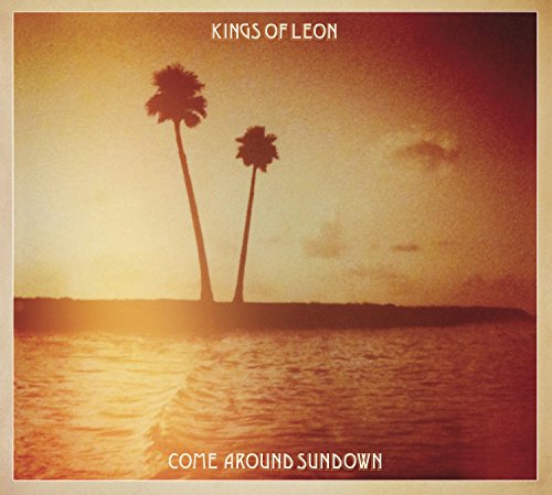 Kings of Leon "Come Around Sundown" CD cover with palm trees.