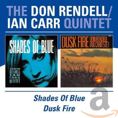 CD cover for Don Rendell & Ian Carr Quintet albums, "Shades Of Blue" and "Dusk Fire".