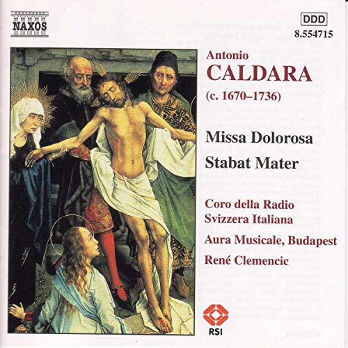 CD cover depicting a Renaissance painting of the Lamentation of Christ.