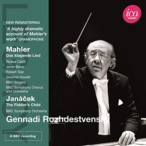CD cover featuring conductor Gennadi Rozhdestvensky with text details.