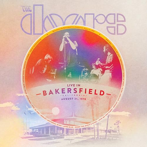 The Doors live album cover, featuring band members performing on stage.