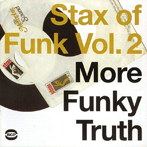 CD cover for “Stax of Funk Vol. 2” with bold text and graphics.