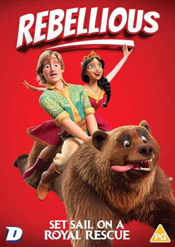 DVD cover for "Rebellious" featuring animated characters and a bear.