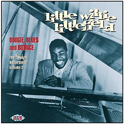 CD cover featuring Little Willie Littlefield smiling at a piano.