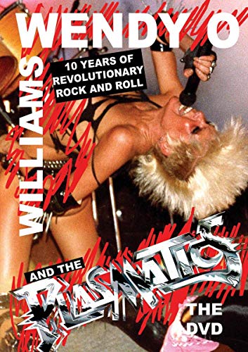 Wendy O. Williams performing with The Plasmatics on DVD cover.