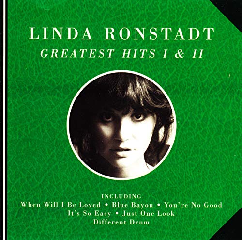 Linda Ronstadt “Greatest Hits 1 & 2” CD cover with her portrait.