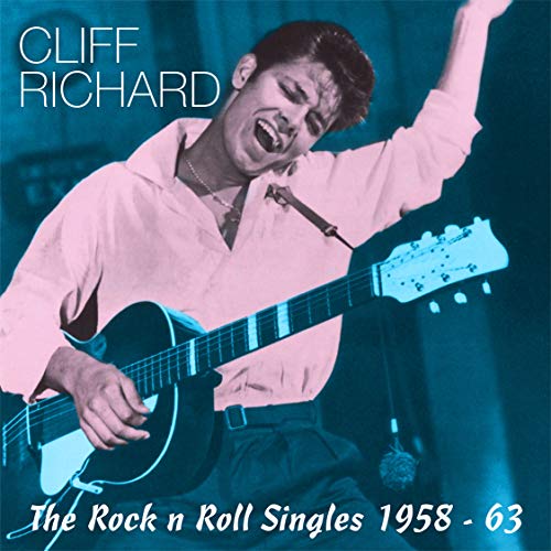 Cliff Richard album cover featuring a young singer with a guitar.