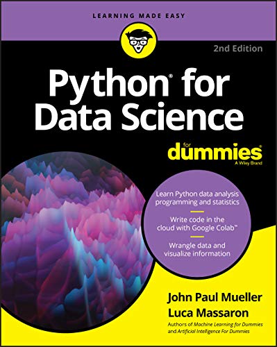 Python for Data Science For Dummies, 2nd Edition (For Dummies (Computer/Tech))