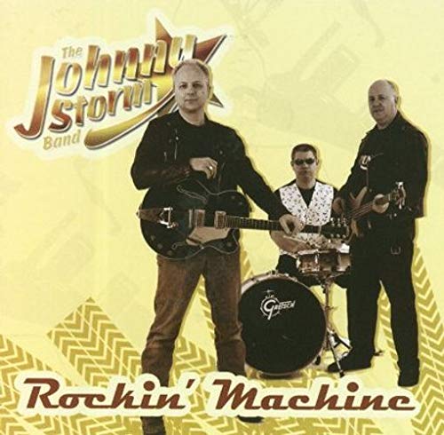 CD cover featuring three musicians with guitars and a drum set.