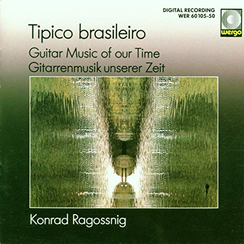CD cover for "Tipico Brasileiro" guitar music by Konrad Ragossnig.