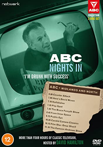 DVD cover for "I'm Drunk With Success" featuring David Hamilton in a TV screen.