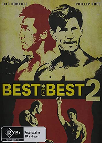 DVD cover for "Best of the Best 2" featuring two martial artists.