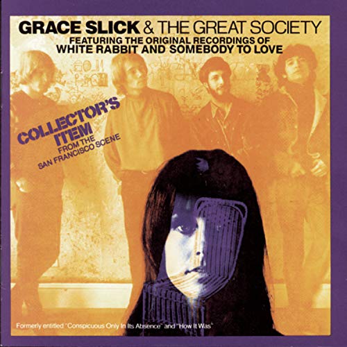 CD cover for Grace Slick & The Great Society, featuring a band portrait.