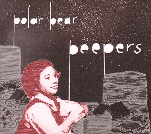 Album cover art featuring a stylized person against a dark, speckled background with text.