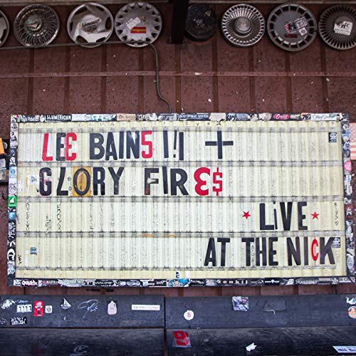 Vinyl record cover for "Live At The Nick" with marquee sign.