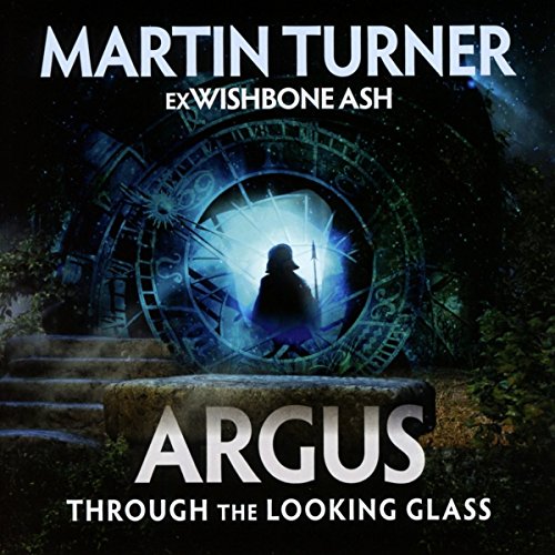 CD cover for Turner Martin’s “Argus” featuring a glowing portal and figure.