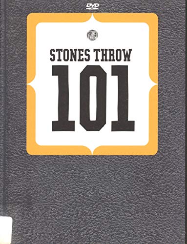 DVD cover for "Stones Throw 101" with bold text and orange border.