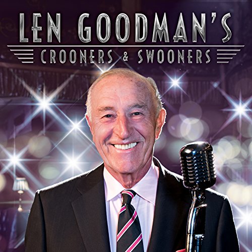 Len Goodman’s “Crooners & Swooners” CD cover with his portrait.