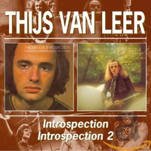 CD cover for Thijs van Leerās āIntrospection 1 & 2ā featuring portraits.