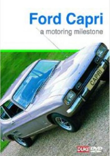 DVD cover featuring a pale pink Ford Capri car angled on green grass.