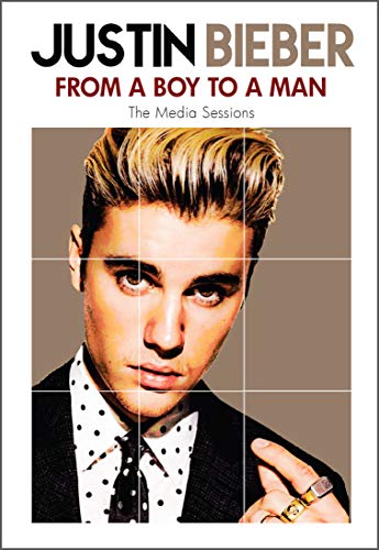 DVD cover featuring Justin Bieber with grid-like image segmentation.