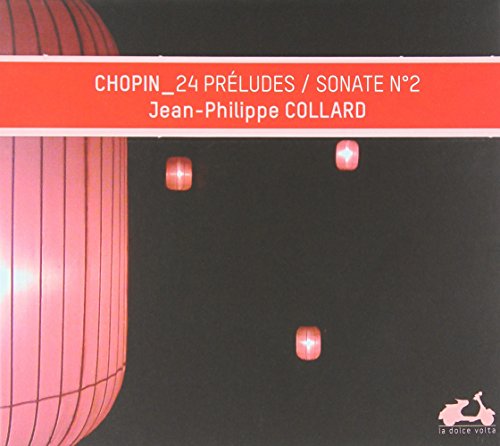 CD cover: red lanterns, text “Chopin” and pianist Jean-Philippe Collard.