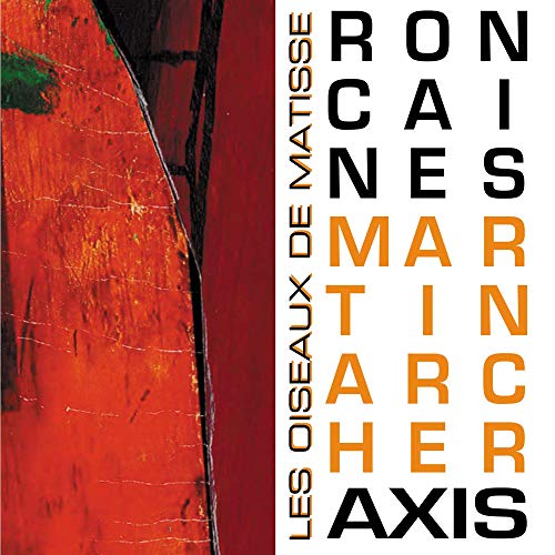 CD cover for “Les Oiseaux De Matisse” by Ron Caines and Martin Archer.