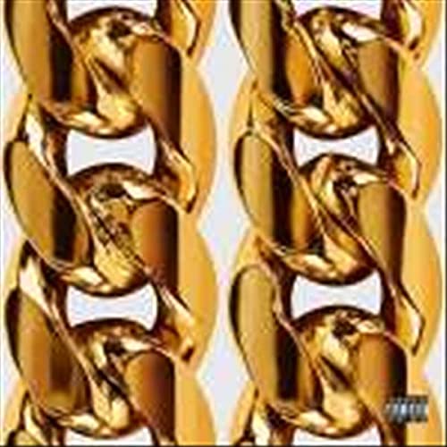 CD cover for Two Chainz’s “B.O.a.T.S. II-Me Time” featuring gold chains.