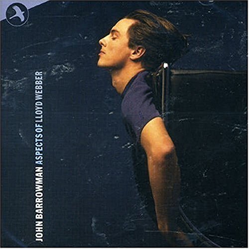 CD cover featuring John Barrowman in profile, dark blue background.