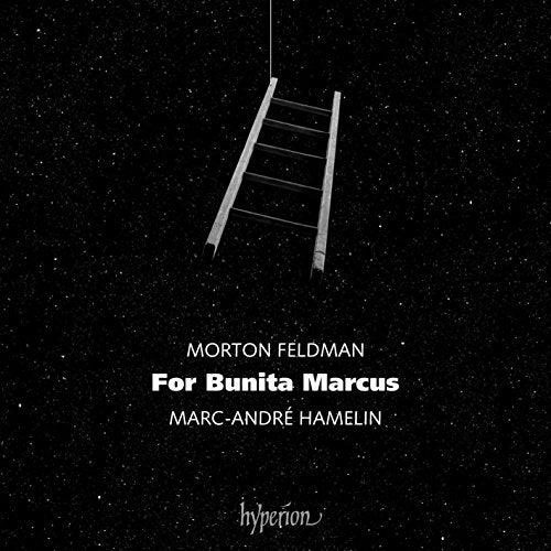CD cover: a ladder against a starry sky, text "Morton Feldman".