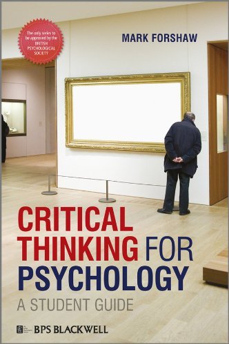 Critical Thinking for Psychology A Student Guide by Forshaw, Mark ( Author ) ON Apr-03-2012, Paperback