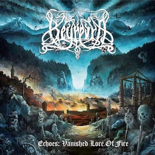 CD cover: dark fantasy landscape with ornate band logo and text.