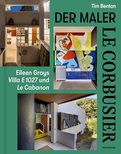 Book cover featuring architectural photography and a colorful abstract painting.