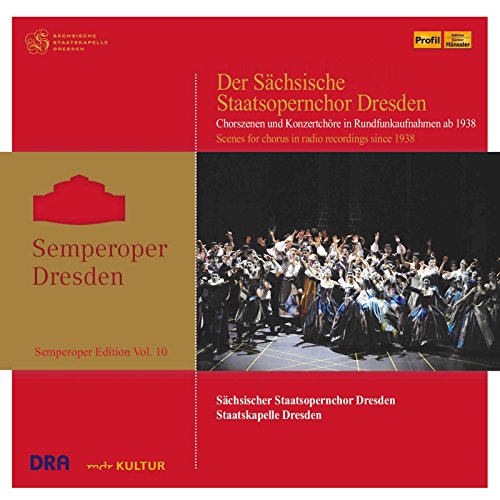 CD cover for "Semperope Dresden Vol. 10" featuring a choral performance.