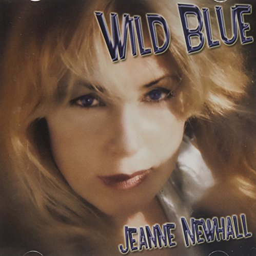 CD cover for Jeanne Newhall’s “Wild Blue” featuring a portrait of the artist.