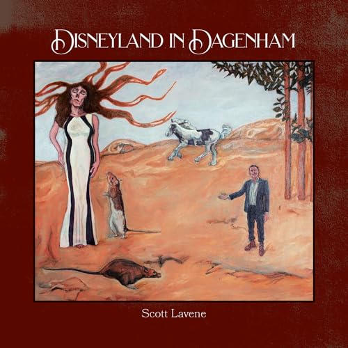 CD cover art: woman, horse, man, and rodents in a surreal landscape.