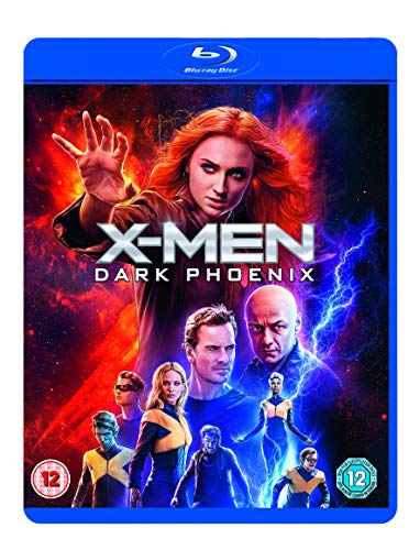 Blue Blu-ray case with X-men characters and vibrant red and blue background.