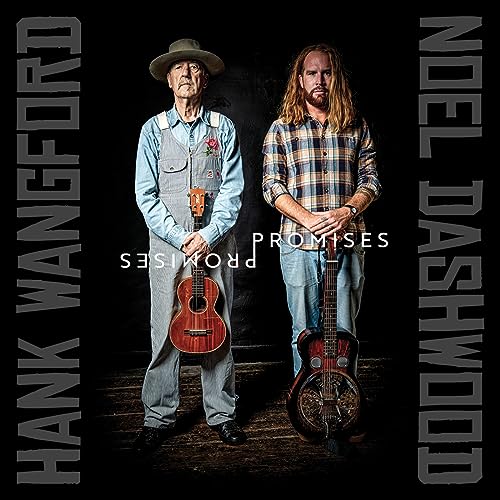 Hank Wangford & Noel Dashwood album cover featuring two musicians with guitars.