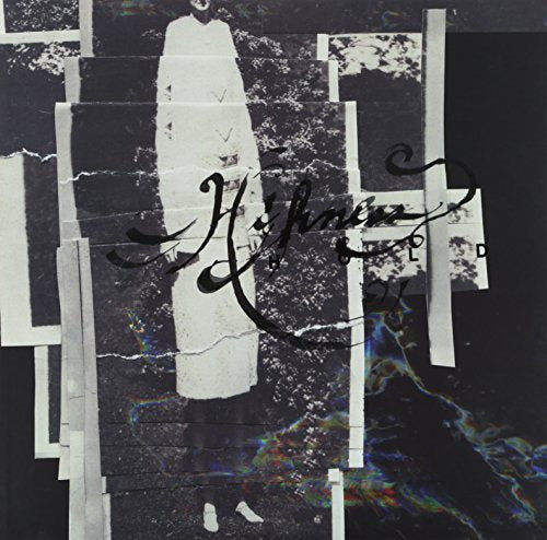 Album cover for "Highness - Hold" with fragmented black and white imagery.